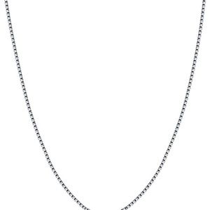 925 Sterling Silver Box Chain Necklace